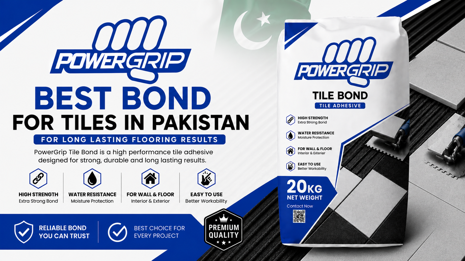 Best bond for tiles in Pakistan