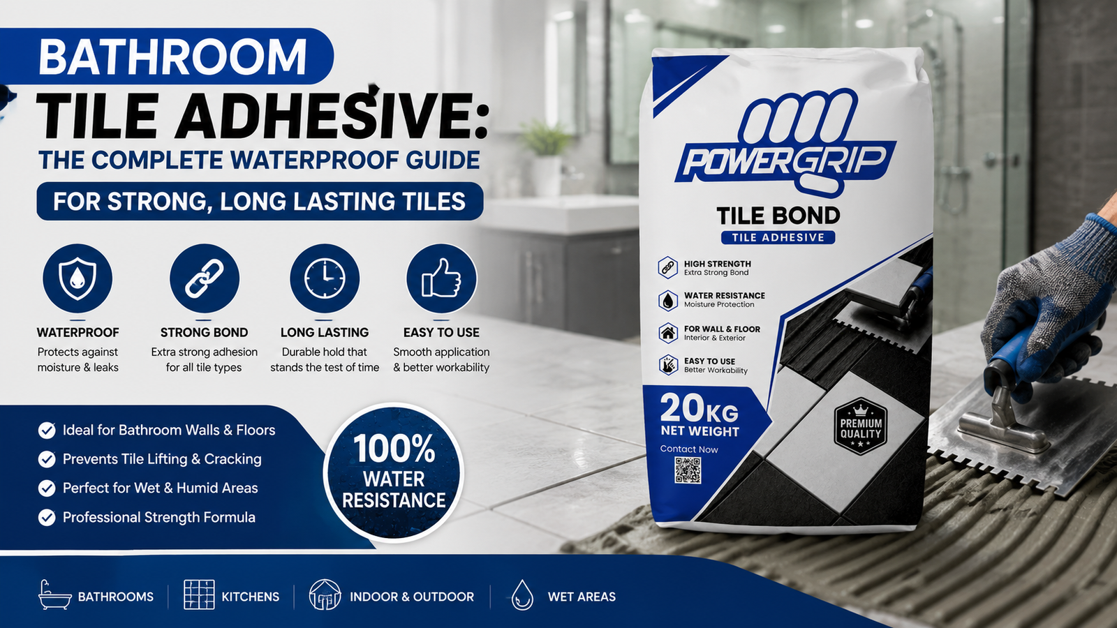 Bathroom Tile Adhesive