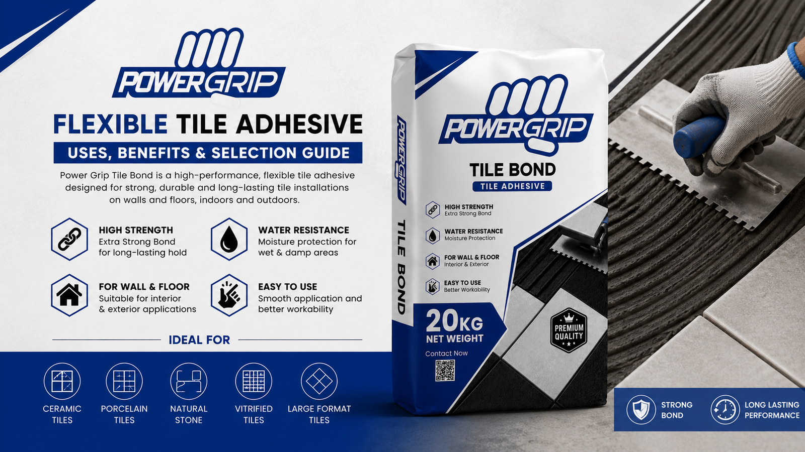 Flexible Tile Adhesive