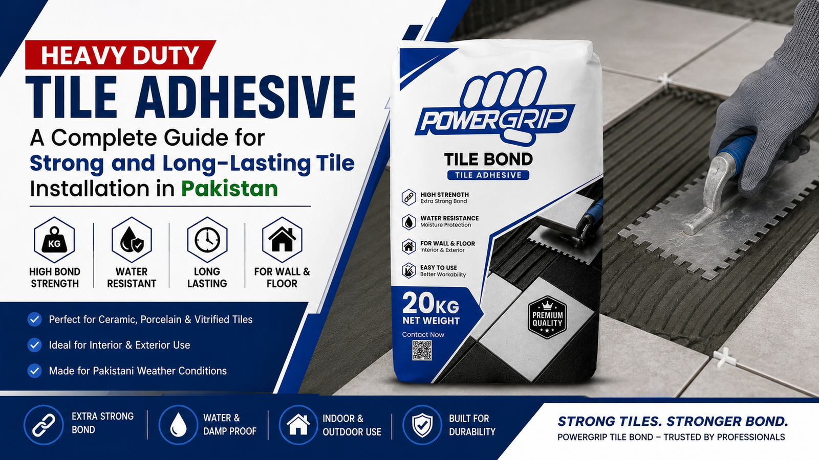 Heavy Duty Tile Adhesive