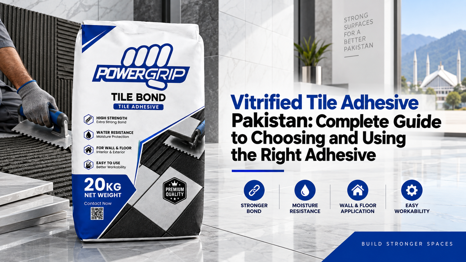 Vitrified Tile Adhesive Pakistan
