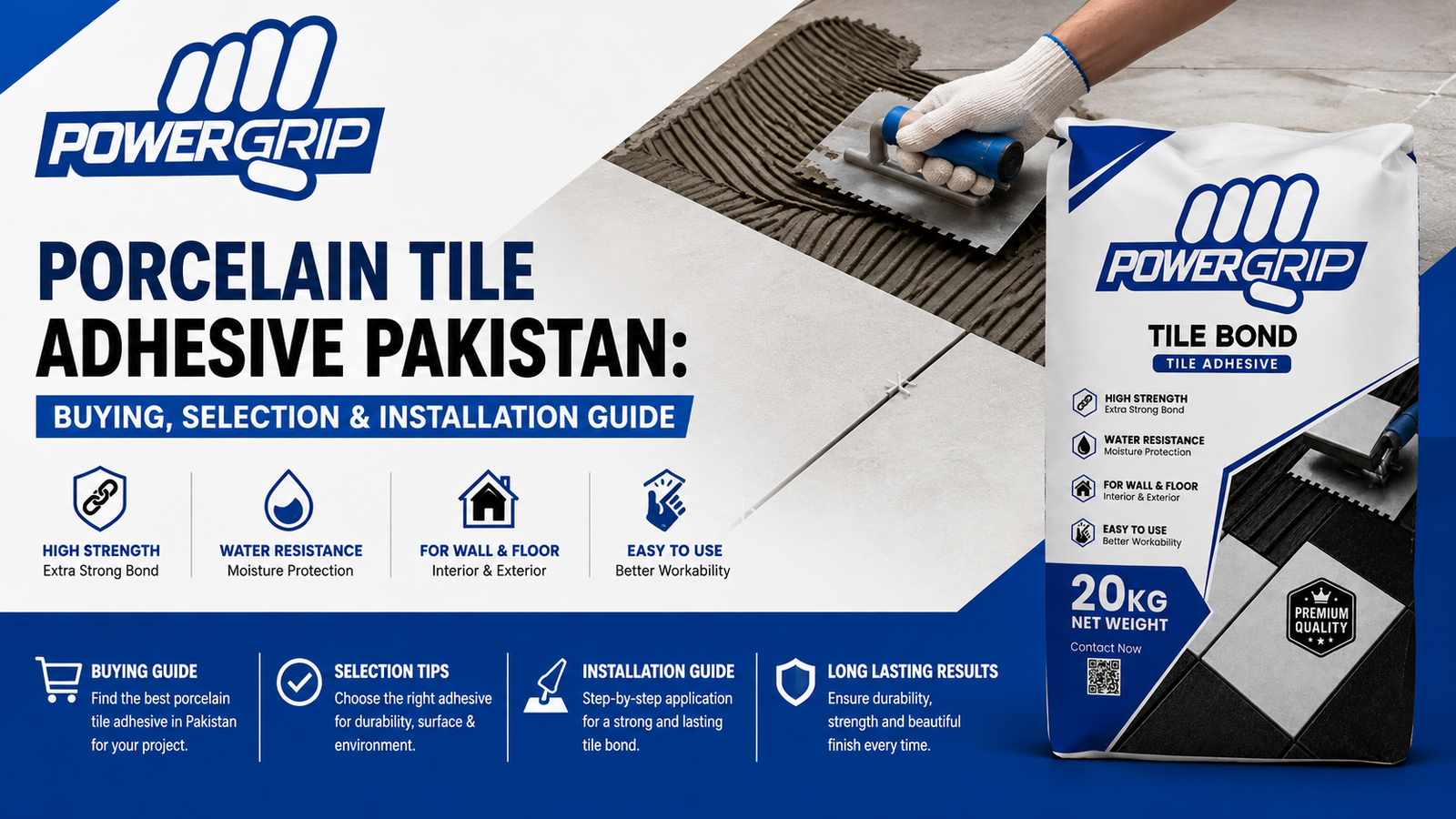 Porcelain Tile Adhesive Pakistan